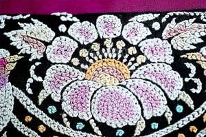 Khaka or forbidden stitch