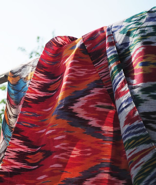 Central Asian Ikat @ Jaypore.com