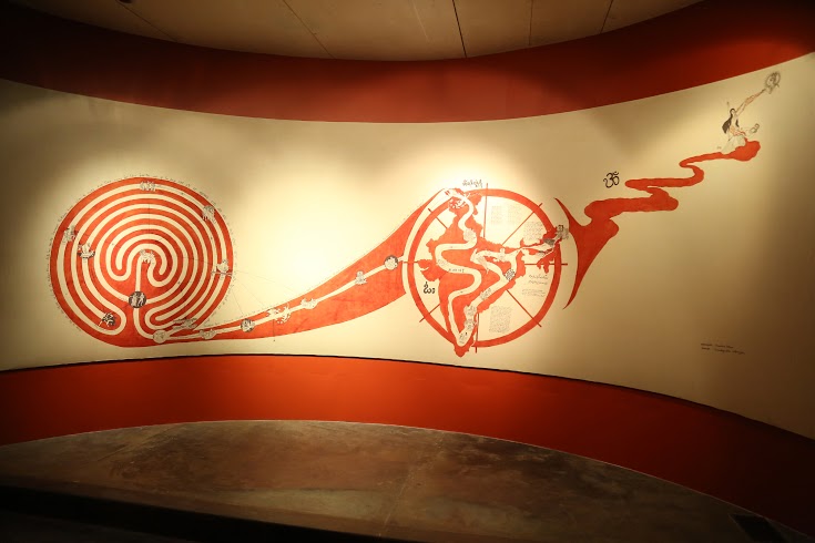 Yatra Kalamkari by Berenice Ellena (in collaboration with Sri NIranjan)